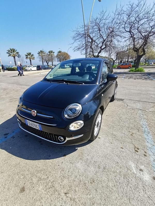 Usata Fiat 500 Lounge 69 CV (50 kW) 2016 Nero Berlina