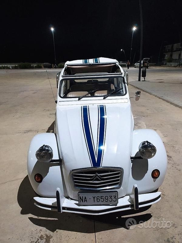 Usata Citroën 2CV 28 CV (20 kW) 1985 Bianco Berlina
