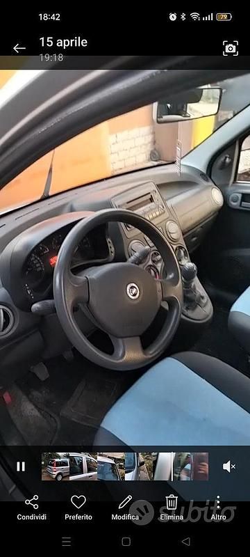 Grigio Usata 2014 Fiat Panda Tre volumi | 4500 € (Ottimo prezzo) - Immagine 1/4