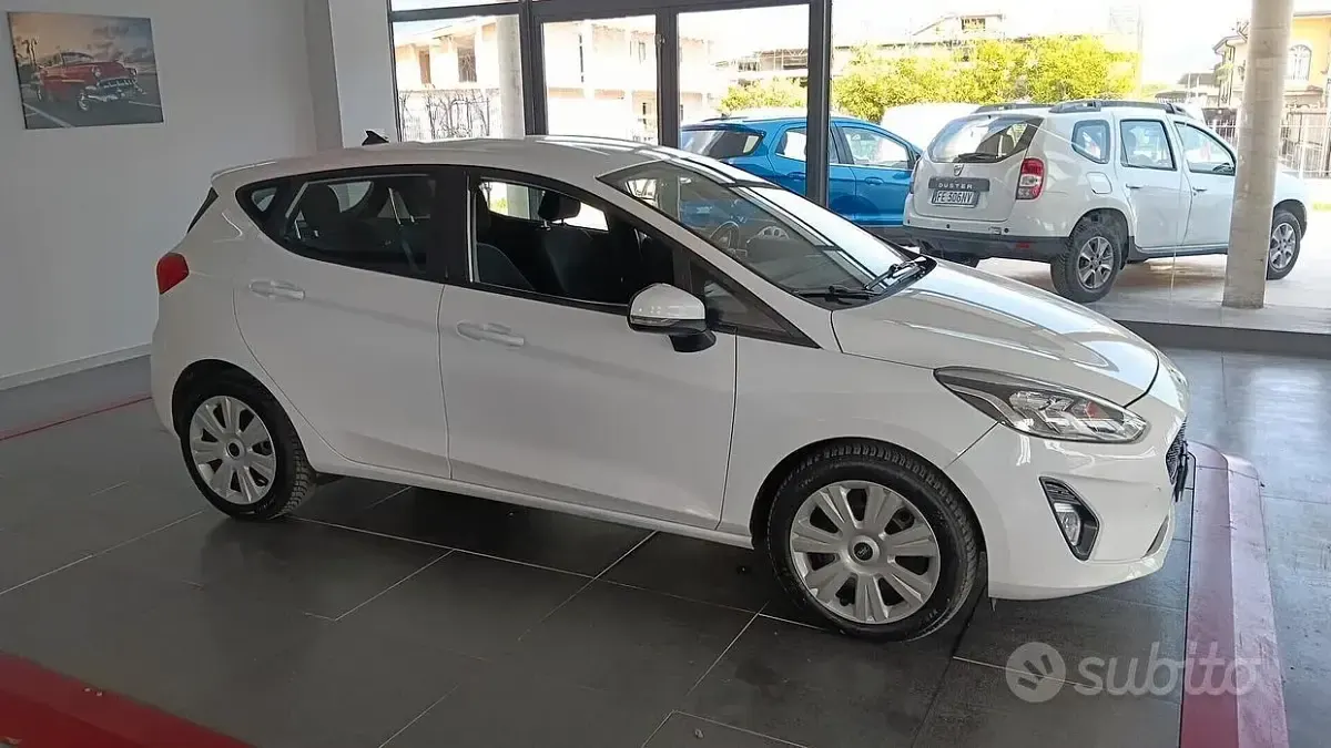 Usata Ford Fiesta Active 86 CV (63 kW) 2020 Bianco Utilitaria