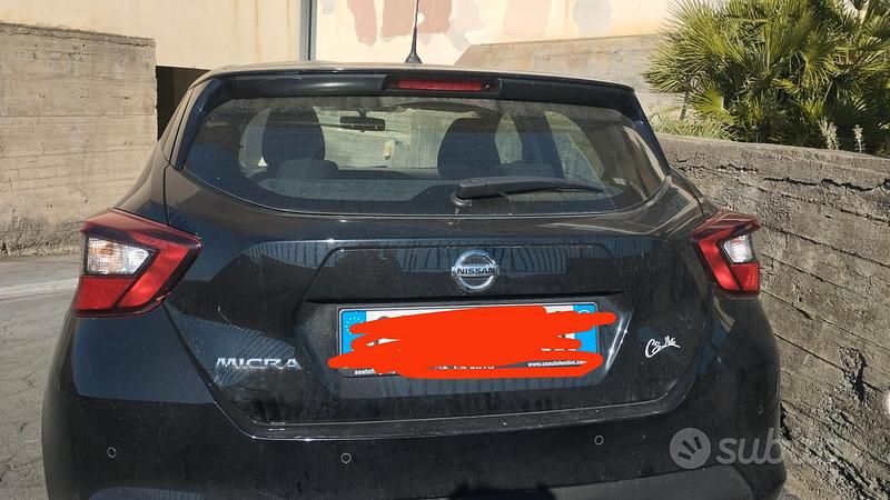 Usata Nissan Micra Acenta 92 CV (67 kW) 2022 Nero Berlina