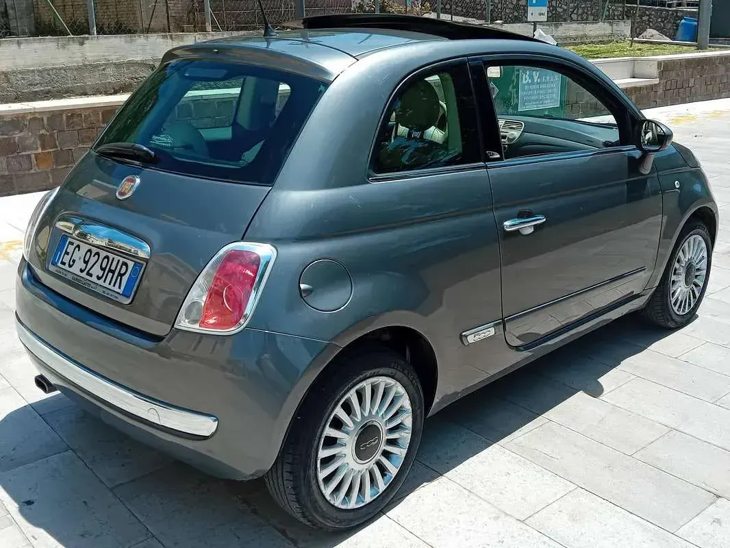 Usata Fiat 500 Lounge 69 CV (50 kW) 2011 Grigio Berlina