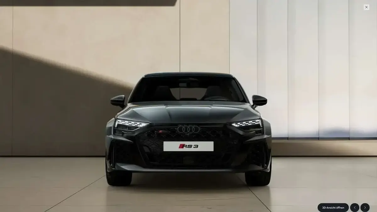 Nuova Audi RS3 Ambiente 400 CV (294 kW) 2026 Grigio daytona perla Berlina