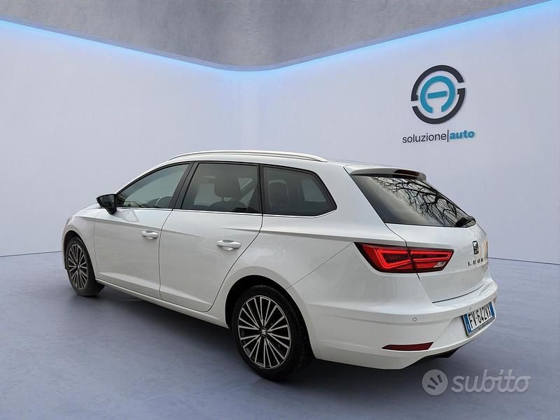 Brugt Seat Leon ST Business 131 HK (96 kW) 2019 Hvid Stationcar