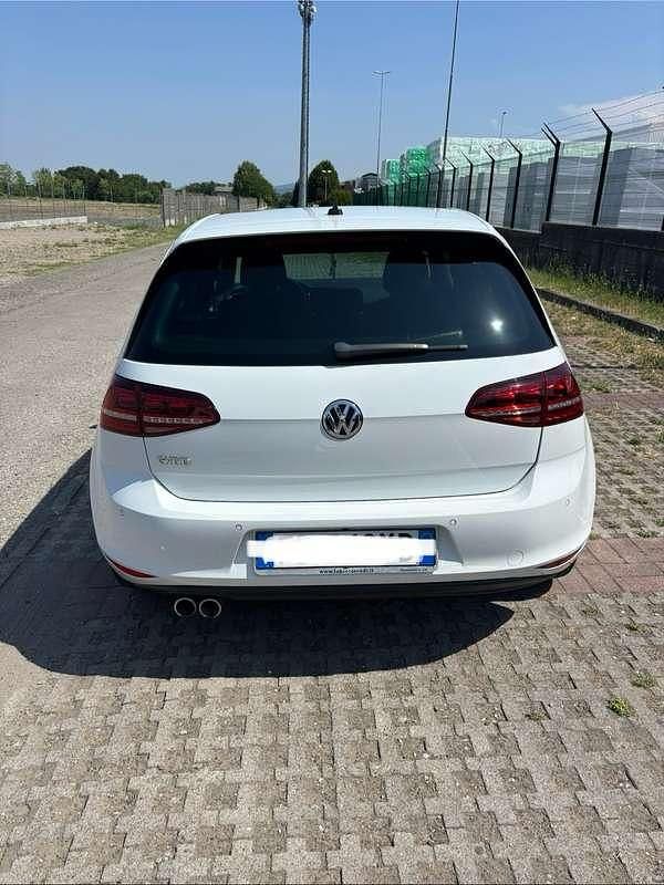 Usata VW Golf VII GTD 184 CV (135 kW) 2015 Bianco Berlina