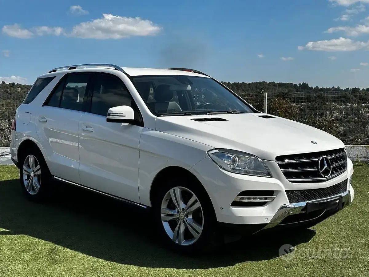 Usata Mercedes ML250 204 CV (150 kW) 2015 Bianco SUV