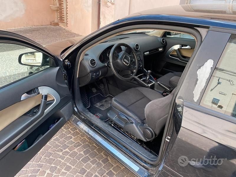 Usata Audi A3 2007 Nero Utilitaria