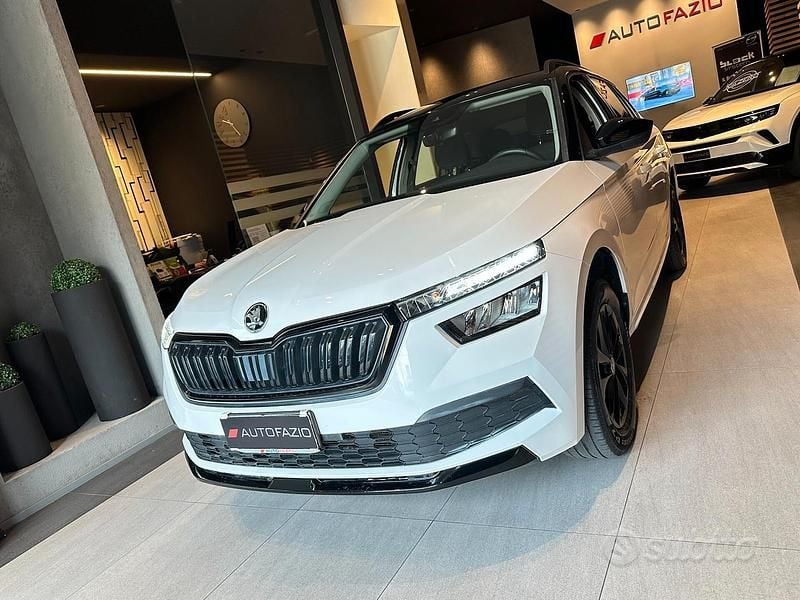 Usata Skoda Kamiq Ambition 95 CV (69 kW) 2023 Bianco SUV