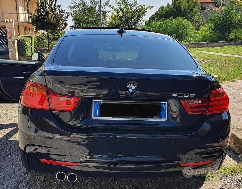 Usata BMW 420 Gran Coupé M Sport 190 CV (139 kW) 2017 Blu Coupé