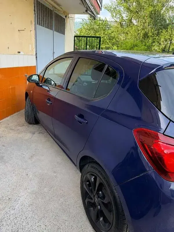Usata Opel Corsa 75 CV (55 kW) 2017 Blu/azzurro Utilitaria