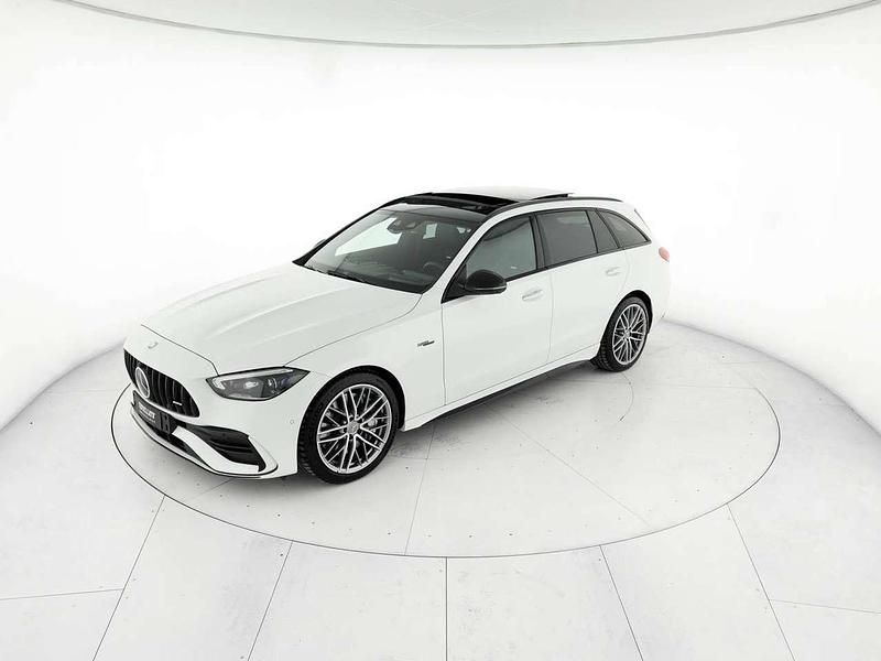 Usata Mercedes C43 AMG Premium Plus 421 CV (309 kW) 2024 Bianco opalite bright Station wagon