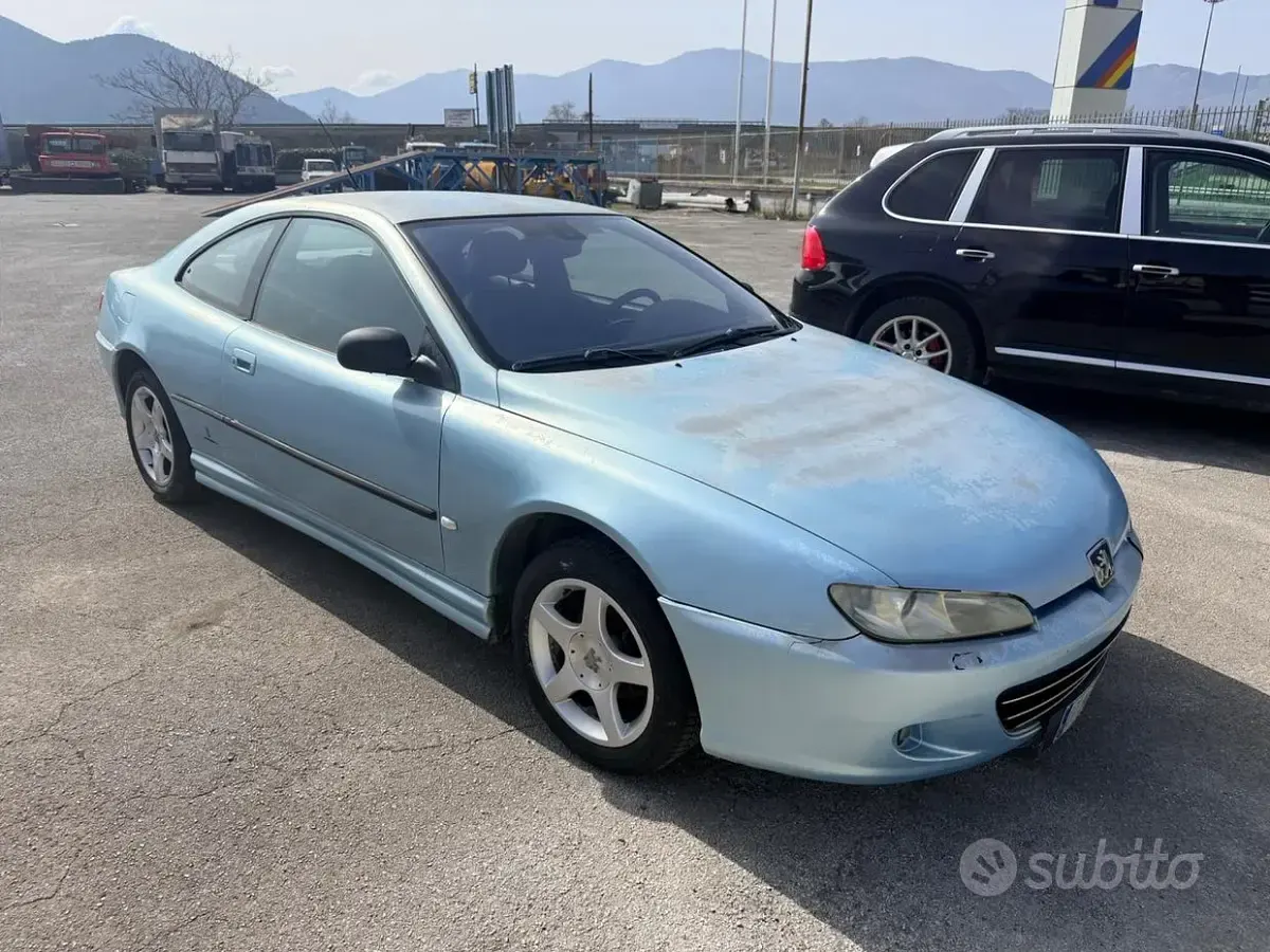 Usata Peugeot 406 Coupe 133 CV (97 kW) 2004 Blu Coupé