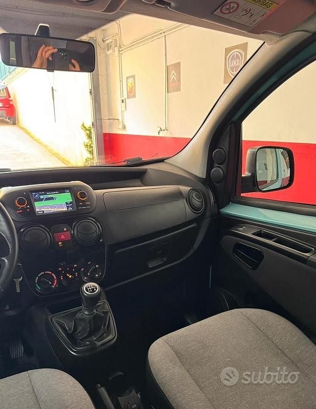 Usata Fiat Qubo Trekking 80 CV (58 kW) 2018 Blu Monovolume