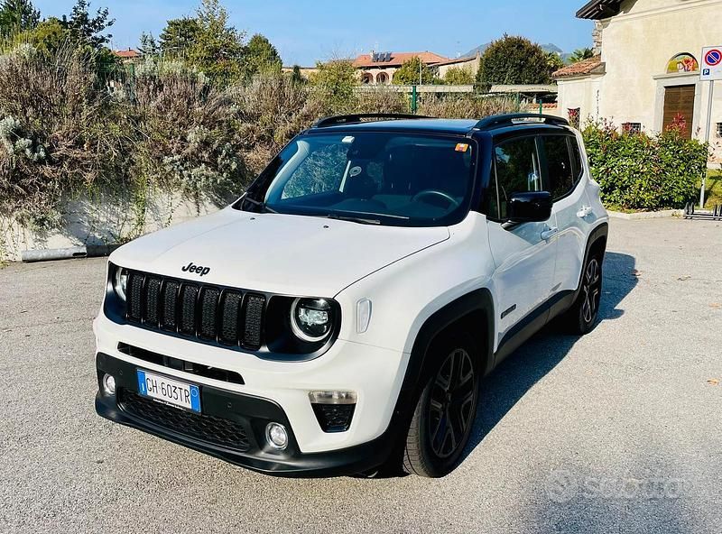 Bianco Usata 2022 Jeep Renegade 80th Anniversary SUV | 21.000 € (Cara) - Immagine 1/4