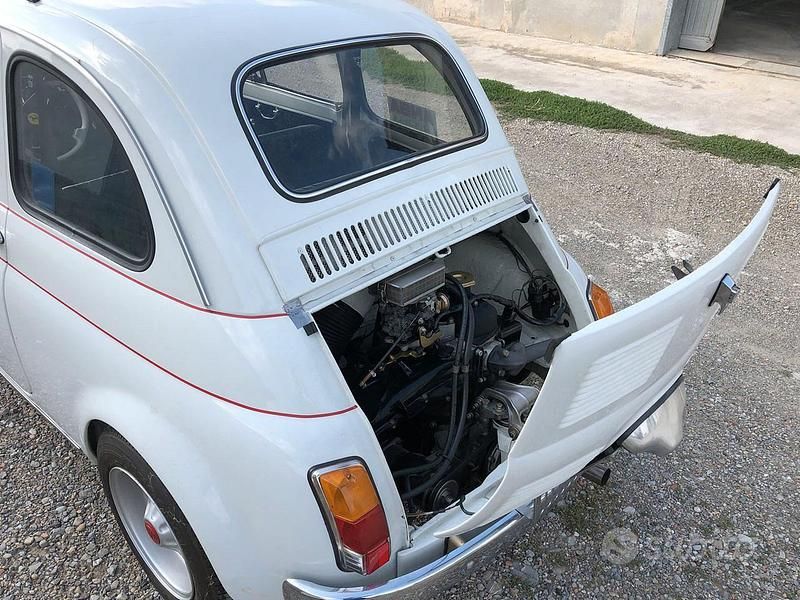 Usata Fiat 500 Abarth 1970 Bianco Utilitaria