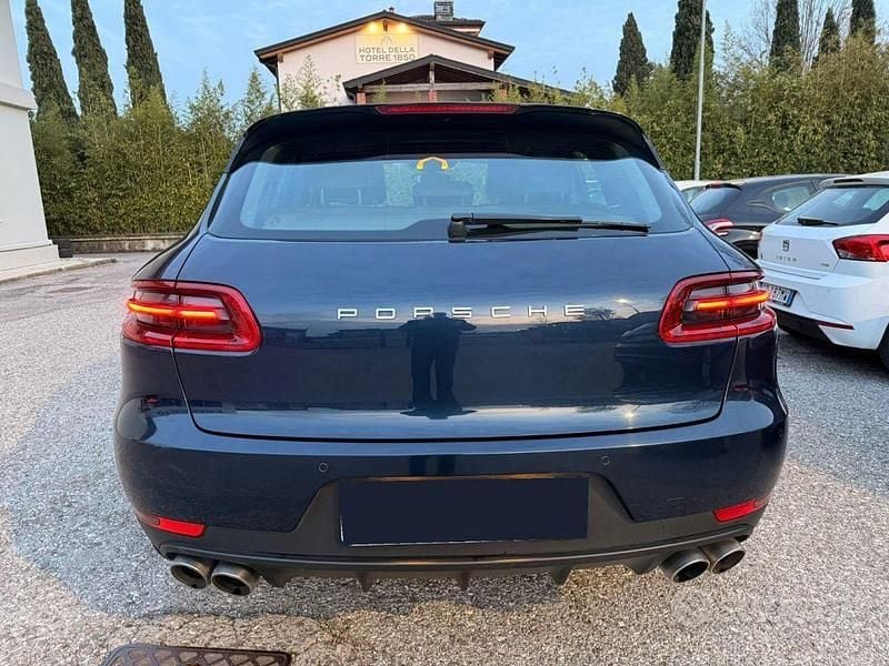 Usata Porsche Macan 250 CV (183 kW) 2015 Blu SUV