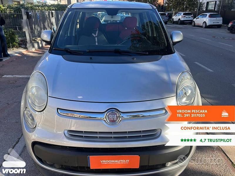 Usata Fiat 500L Lounge 80 CV (58 kW) 2015 Nero Monovolume