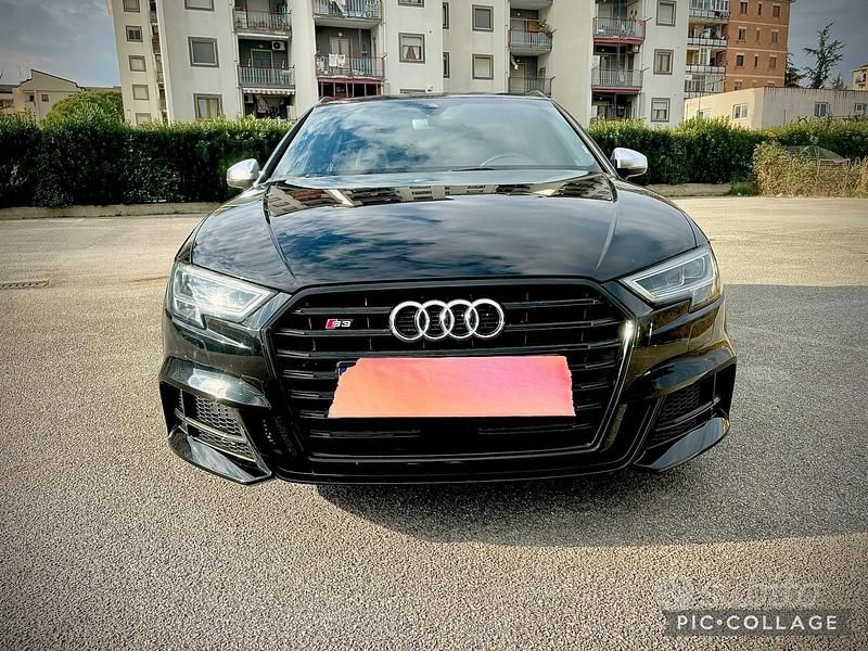 Usata Audi S3 Black Edition 300 CV (220 kW) 2019 Nero Berlina