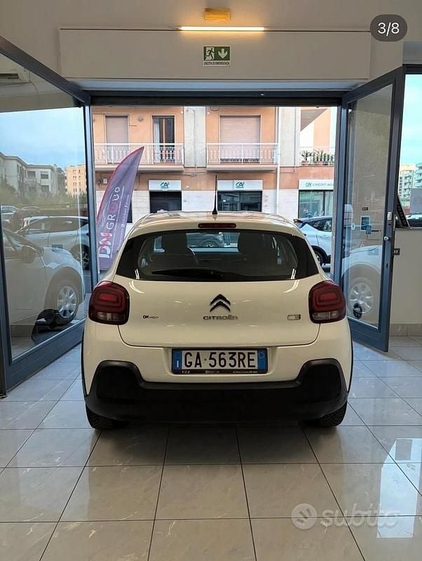 Usata Citroën C3 Shine 102 CV (75 kW) 2020 Bianco Utilitaria