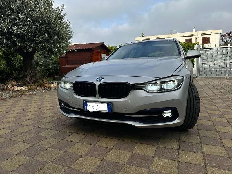 Usata BMW 316 Sport Line 116 CV (85 kW) 2017 Argento Station wagon