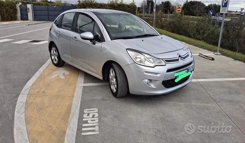 Usata Citroën C3 Exclusive 73 CV (53 kW) 2014 Grigio Utilitaria