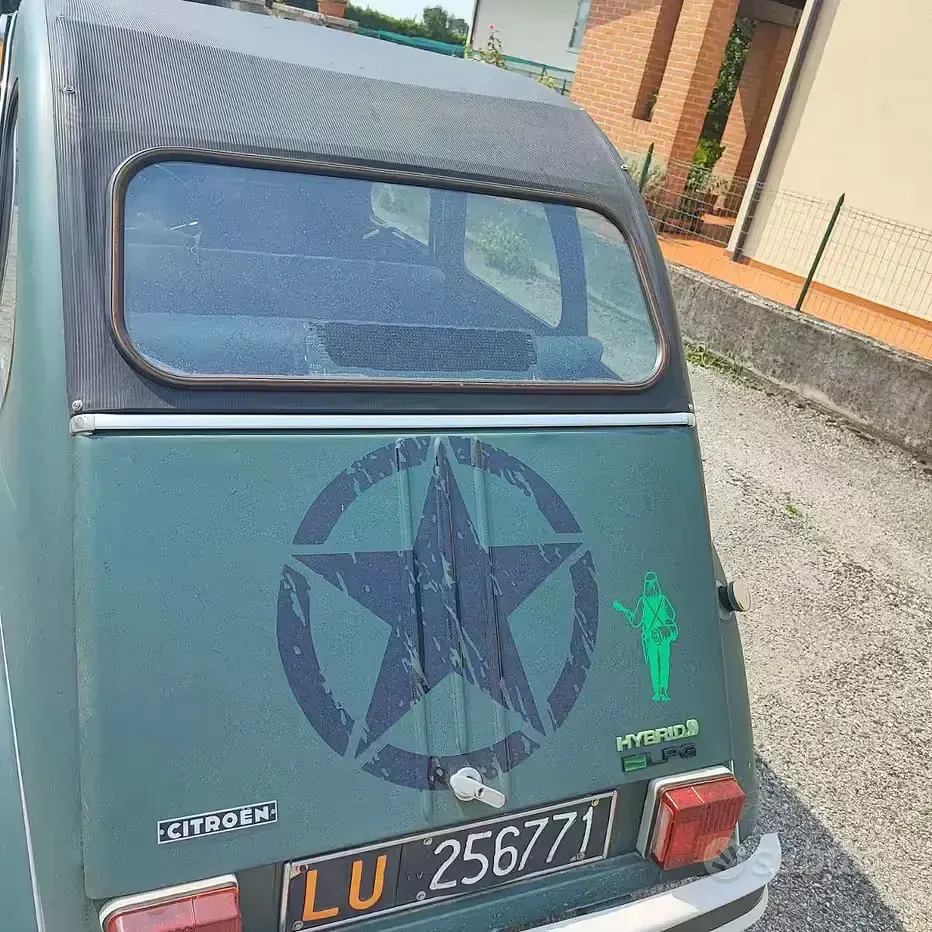 Usata Citroën 2CV 1970 Verde Berlina