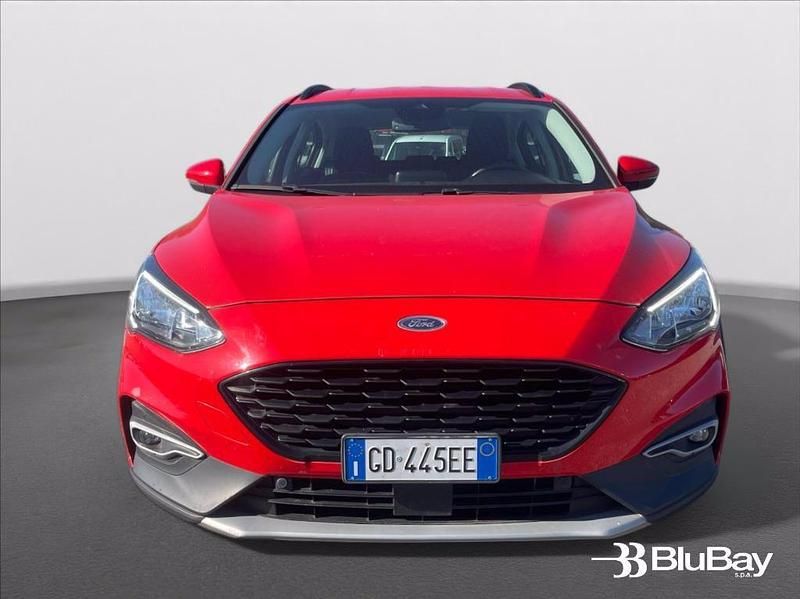 Usata Ford Focus Active 120 CV (88 kW) 2020 Rosso Berlina