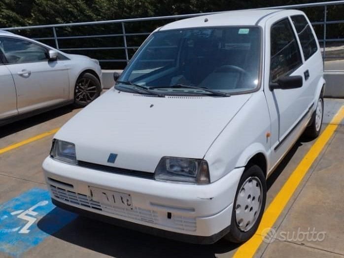 Usata Fiat Cinquecento 1997 Bianco Utilitaria