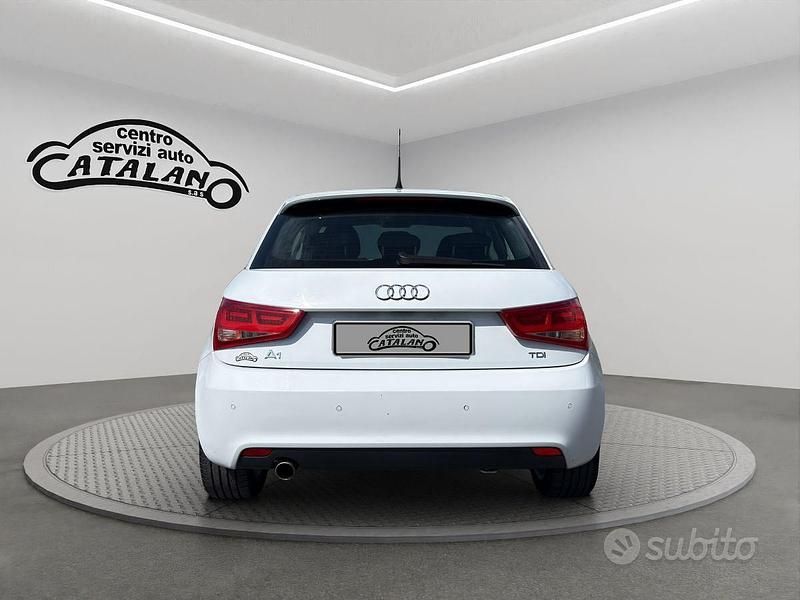 Usata Audi A1 Sportback S-Line 90 CV (66 kW) 2014 Bianco Utilitaria