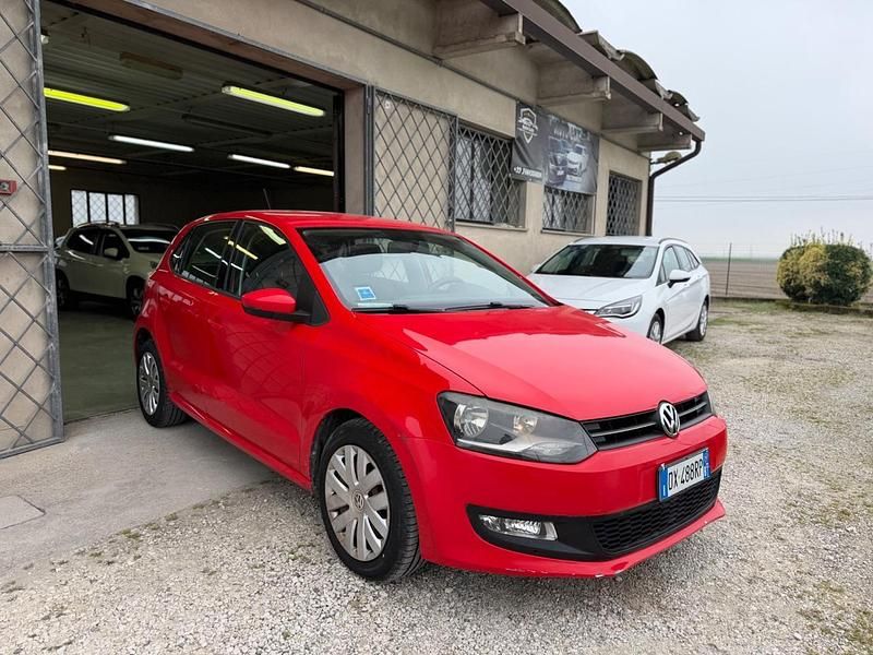 Usata VW Polo Highline 85 CV (62 kW) 2009 Rosso Utilitaria