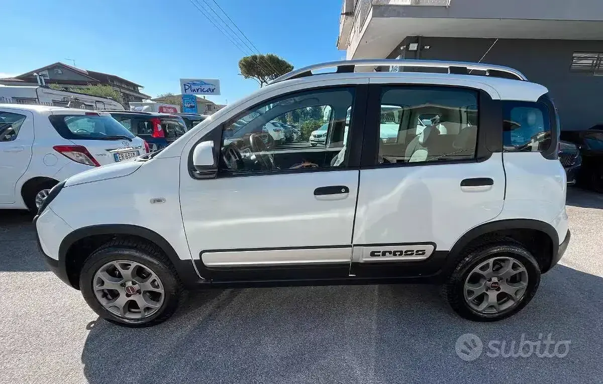 Usata Fiat Panda Cross Cross 95 CV (69 kW) 2018 Bianco Utilitaria