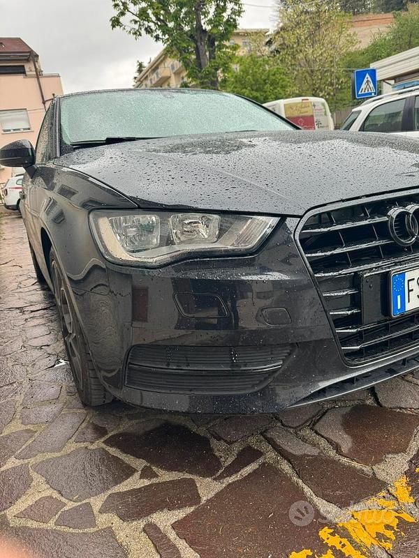 Usata Audi A3 140 CV (102 kW) 2014 Nero Berlina