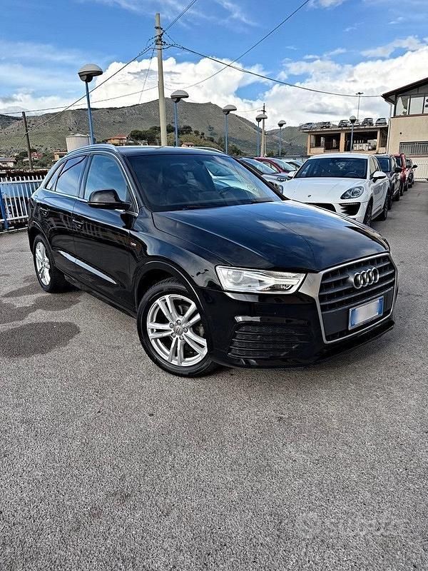 Nero Usata 2018 Audi Q3 S-Line SUV | 21.800 € (Molto cara) - Immagine 1/4