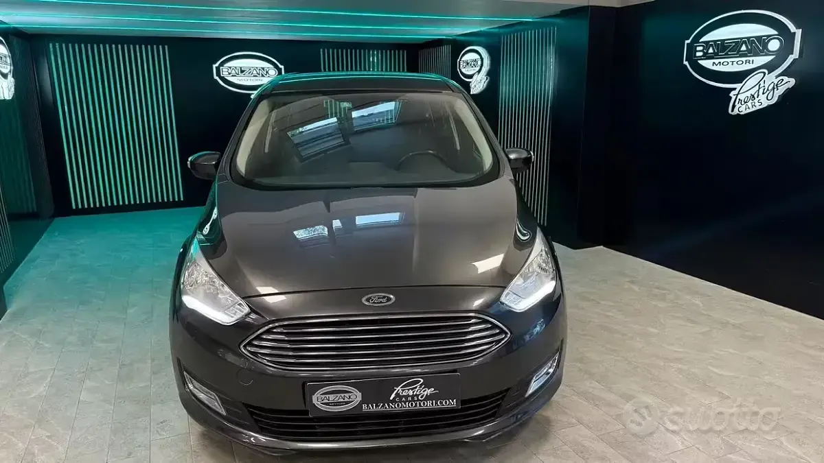 Usata Ford C-MAX Titanium 120 CV (88 kW) 2016 Grigio Monovolume