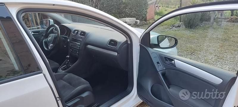 Usata VW Golf VI 2011 Bianco Utilitaria