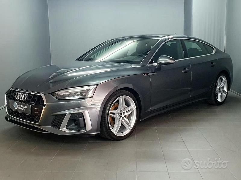 Grigio Usata 2022 Audi A5 S-Line Coupé | 42.900 € (Molto cara) - Immagine 1/4
