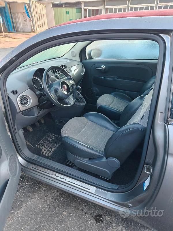 Usata Fiat 500 2011 Grigio Cabrio
