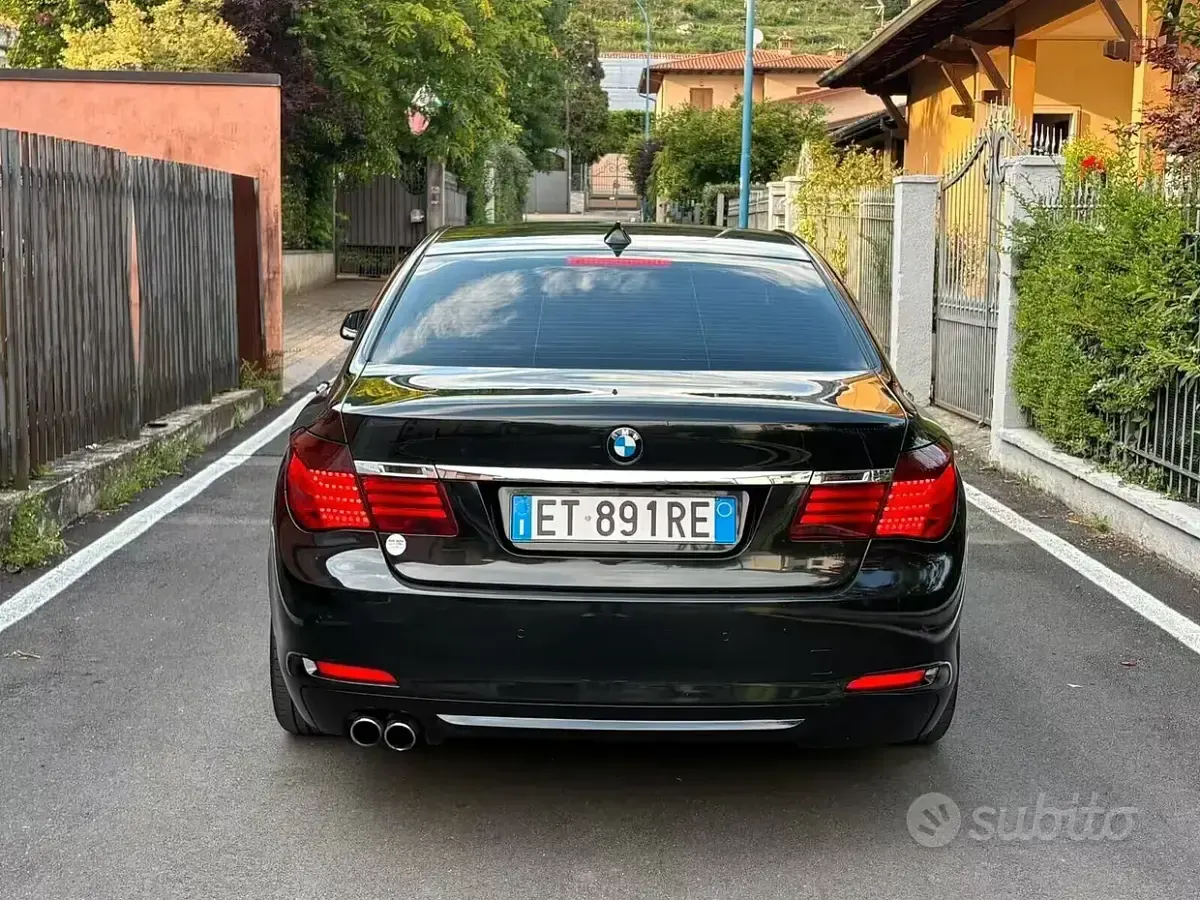 Usata BMW 730 245 CV (180 kW) 2009 Nero Berlina