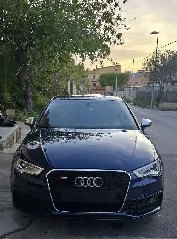 Usata Audi S3 Ambiente 300 CV (220 kW) 2013 Blu Berlina