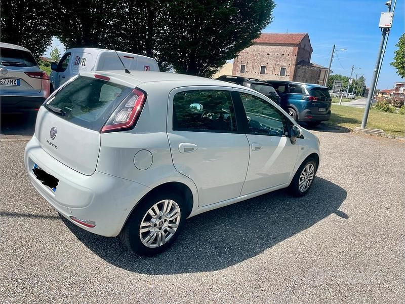 Usata Fiat Punto 77 CV (56 kW) 2012 Bianco Utilitaria
