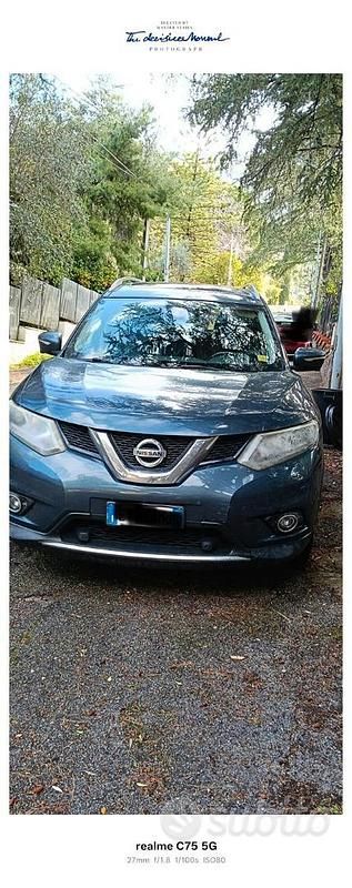 Usata Nissan X-Trail Tekna 131 CV (96 kW) 2015 Blu/azzurro SUV