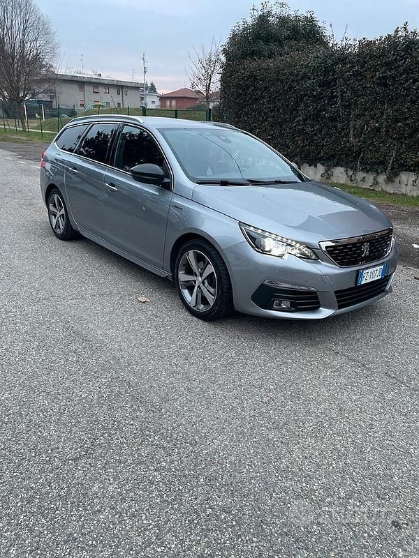 Usata Peugeot 308 SW GT-line 131 CV (96 kW) 2019 Grigio Station wagon
