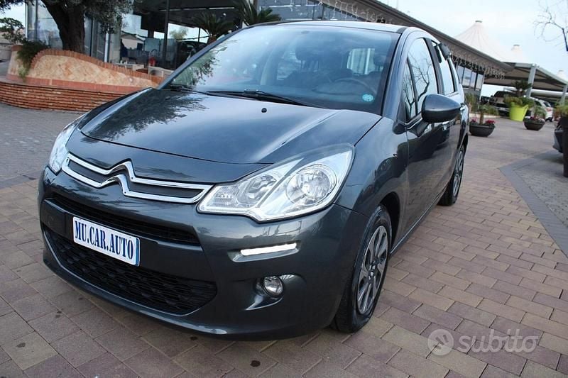 Usata Citroën C3 Seduction 68 CV (50 kW) 2015 Grigio Utilitaria