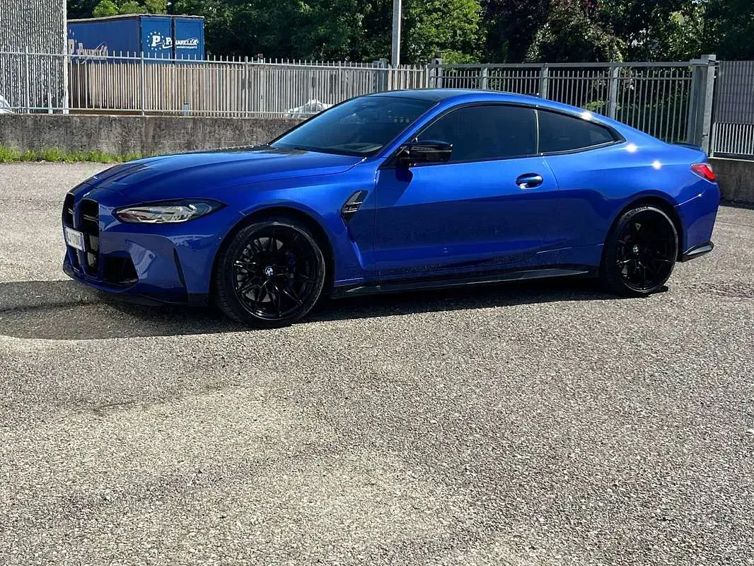 Usata BMW M4 Competition Edition 510 CV (375 kW) 2022 Blu/azzurro Coupé
