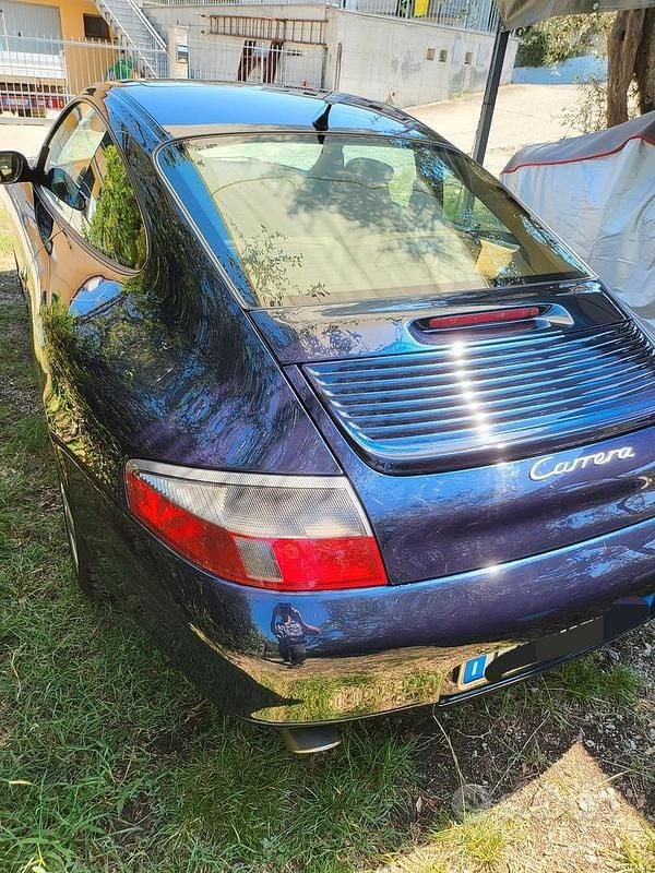 Usata Porsche 996 300 CV (220 kW) 1999 Blu Coupé