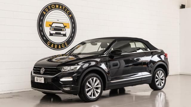 Nero Usata 2021 VW T-Roc Cabriolet Style Cabrio | 24.500 € (Buon prezzo) - Immagine 1/4