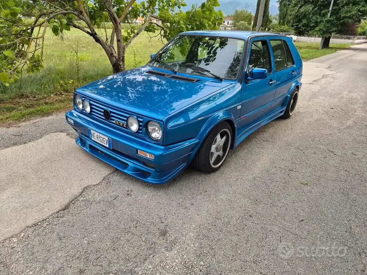 Usata VW Golf III GTI 110 CV (80 kW) 1991 Bluazzurro Utilitaria