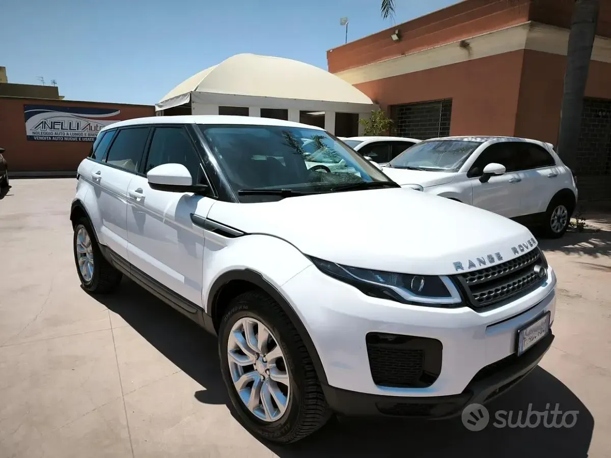 Usata Land Rover Range Rover evoque Pure 150 CV (110 kW) 2018 Bianco SUV