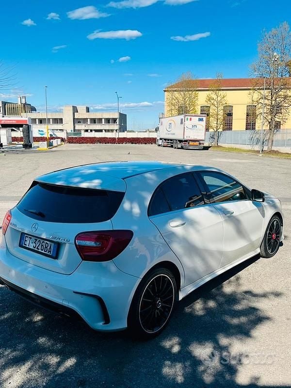 Usata Mercedes A200 136 CV (100 kW) 2013 Bianco Berlina