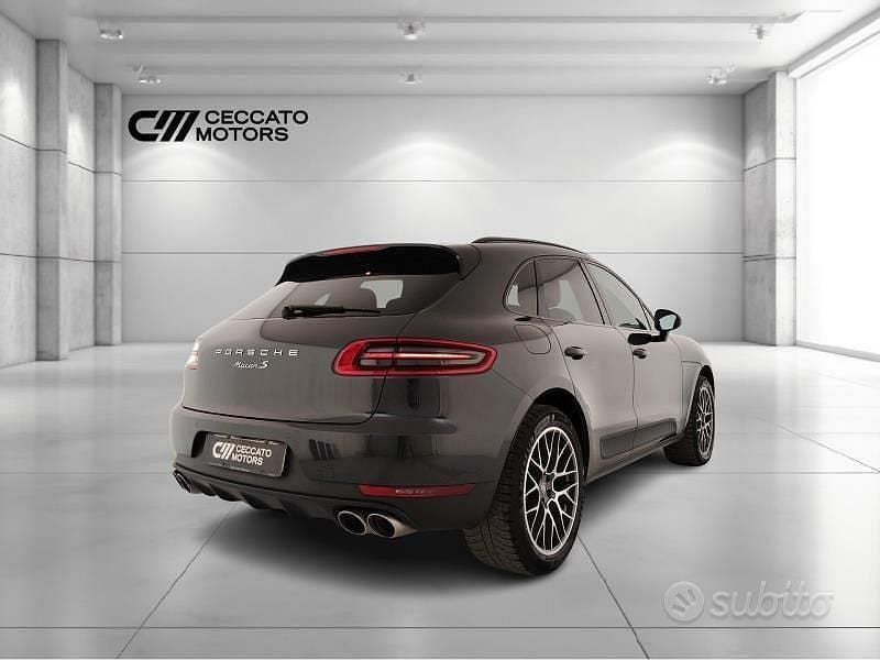 Usata Porsche Macan 250 CV (183 kW) 2018 Nero SUV